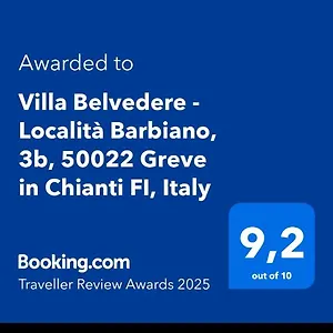 Villa Belvedere - Localita Barbiano, 3b, 50022 Fi, Italy